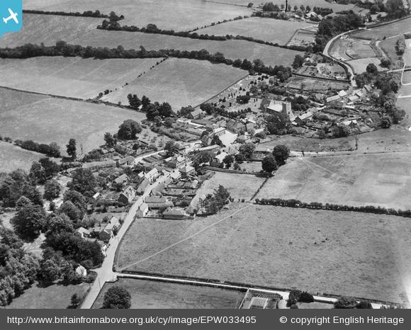St Mary Bourne centre 1930 via English Heritage