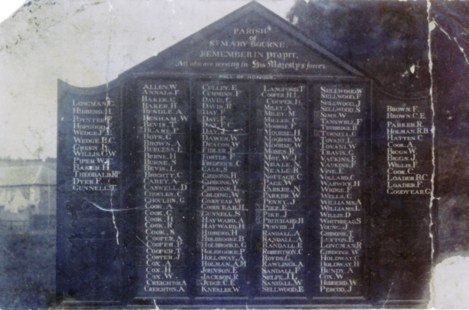 WW 1 Serving in H M Forces