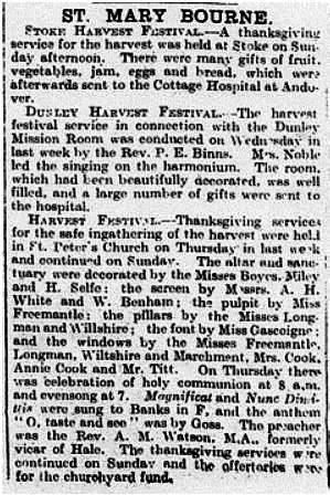 Andover Advertiser 2 October 1914