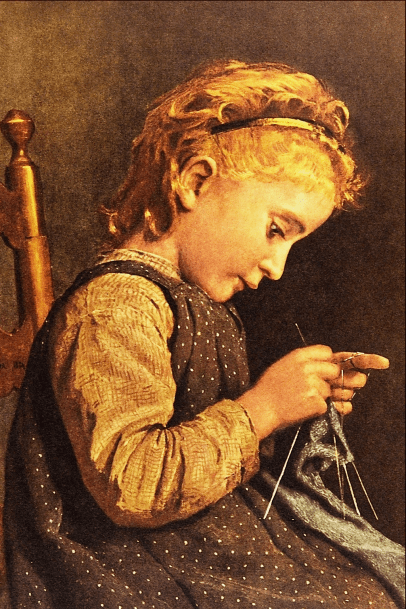 Little_Girl_Knitting_-_Albert_Anker