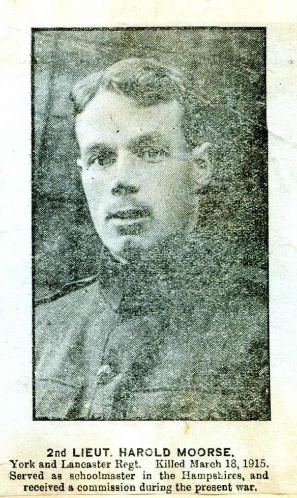 St Mary Bourne men killed - Moorse